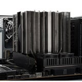 SilverStone SST-XED120S-WS, Aria di raffreddamento alluminio