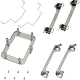 SilverStone SST-XED120S-WS, Aria di raffreddamento alluminio