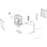 Thermaltake CA-11G-00M6WN-00, Chassis Tower bianco