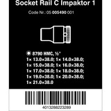 Wera 05005490001, C Impaktor 1, chiave combinata   Nero/Verde