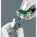 Wera 8100 SC 4 Set di cricchetto Zyklop Speed, in pollici, 1/2", Set di strumenti Nero/Verde