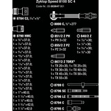 Wera 8100 SC 4 Zyklop Speed Nero/Verde
