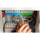 Wiha Pinza a punta piatta Professional electric, Pinza da presa rosso/Giallo