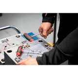 Wiha Set di chiavi a brugola esagonali, con impugnatura trasversale ComfortGrip, Cacciavite Nero/Rosso