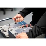 Wiha Set di chiavi a brugola esagonali, con impugnatura trasversale ComfortGrip, Cacciavite Nero/Rosso