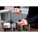 Wiha Set di chiavi a brugola esagonali, con impugnatura trasversale ComfortGrip, Cacciavite Nero/Rosso