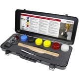 Wiha Set di martelli di sicurezza, 8 pezzi, Martello Nero/legno