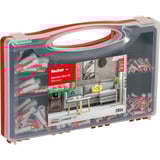 fischer Meister-Box XL Soggiorno, Tassello grigio chiaro/Rosso