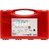 fischer Meister-Box XL Soggiorno, Tassello grigio chiaro/Rosso