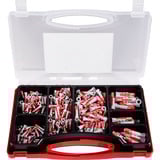 fischer Meister-Box XL Soggiorno, Tassello grigio chiaro/Rosso