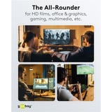 goobay 77444, Cavo argento/Nero