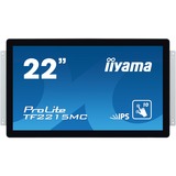iiyama ProLite TF2215MC-B2 Monitor PC 54,6 cm (21.5") 1920 x 1080 Pixel Full HD LED Touch screen Multi utente Nero, Monitor LED Nero, 54,6 cm (21.5"), 1920 x 1080 Pixel, Full HD, LED, 14 ms, Nero
