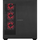 ALTERNATE Custom PC Series • Red Thunder Elements Gaming-PC, PC Gaming Nero/trasparente
