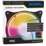 Alphacool Rise Aurora 120 mm ventola 120x120x25mm bianco