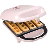 Bestron ASW400 piastra per waffle 4 waffle 460 W Rosa rosa, 460 W, 220 - 240 V, 50/60 Hz