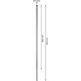 Bosch Expert Punta per martelli SDS Max-8X, Trapano Martello perforatore, Hammer drill bit, 2,2 cm, 920 mm, Cemento, Pietra, 80 cm