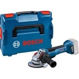 Bosch GWS 18V-10 P PROFESSIONAL smerigliatrice angolare 9000 Giri/min 1000 W 1,9 kg blu/Nero, 9000 Giri/min, Batteria, 1,9 kg, Motore senza spazzole