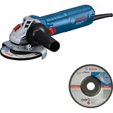 Bosch Smerigliatrice angolare GWS 12-125 Professional + disco da sgrossatura blu