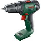 Bosch Universal Drill 18V 1450 Giri/min Senza chiave 1,2 kg Nero, Verde, Trapano avvitatore verde/Nero, Trapano con impugnatura a pistola, Senza chiave, Nero, Verde, 1 cm, 1450 Giri/min, 3 cm