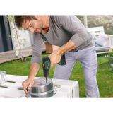 Bosch Universal Drill 18V 1450 Giri/min Senza chiave 1,2 kg Nero, Verde, Trapano avvitatore verde/Nero, Trapano con impugnatura a pistola, Senza chiave, Nero, Verde, 1 cm, 1450 Giri/min, 3 cm