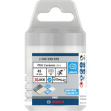 Bosch X-LOCK Fresa per scanalature a T, Trapano Fresa per scanalature a T, Diamond, Ceramica, 4,5 cm, 3,5 cm