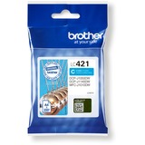 Brother LC-421C cartuccia d'inchiostro 1 pz Originale Ciano 200 pagine, 1 pz, Confezione singola