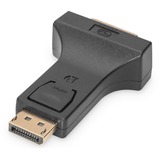 Digitus Adattatore DisplayPort Nero, DP, DVI-I, (24+5), Nero