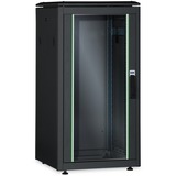 Digitus Armadio di rete serie Unique - 800x1000 mm (Largh. x Prof.), IT armadio Nero, Rack indipendenti, 26U, 800 kg, Gestione dei cavi ottimizzata, Nero