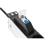 Digitus Multipresa 19" PDU con profilo in alluminio, 7 vie, Ciabatta Nero/alluminio