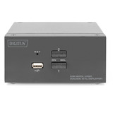 Digitus Switch KVM DisplayPort 2x 1 Nero