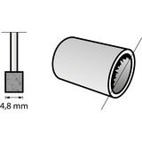 Dremel 26158153JA, Punta abrasiva 