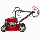 EINHELL GC-PM 40/2 S Tagliaerba a spinta Benzina Nero, Rosso rosso/Nero, Tagliaerba a spinta, 1000 m², 40 cm, 2,5 cm, 7,5 cm, Lame a cilindro