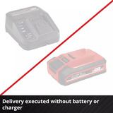 EINHELL Power X-Change Avvitatore a cricchetto a batteria TE-RW 18/60 Li-Solo, 18Volt, Cacciavite rosso/Nero