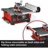 EINHELL TP-CC 10 T, 4340435, Sega circolare da tavolo rosso/Nero