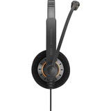 EPOS | Sennheiser | SENNHEISER IMPACT SC 60 USB ML Auricolare Cablato A Padiglione Musica e Chiamate USB tipo A Nero Nero, Cablato, Musica e Chiamate, 60 - 16000 Hz, 66 g, Auricolare, Nero