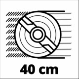 Einhell GC-PM 40/2 S Tagliaerba a spinta Benzina Nero, Rosso rosso/Nero, Tagliaerba a spinta, 1000 m², 40 cm, 2,5 cm, 7,5 cm, Lame a cilindro