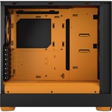 Fractal Design Pop Air Tower Nero, Arancione Nero/Orange, Tower, PC, Nero, Arancione, ATX, micro ATX, Mini-ITX, Acciaio, Vetro temperato, Multi