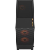 Fractal Design Pop Air Tower Nero, Arancione, Chassis Tower Nero/Orange, Tower, PC, Nero, Arancione, ATX, micro ATX, Mini-ITX, Acciaio, Vetro temperato, Multi