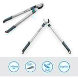 GARDENA Cesoia per rami EasyCut L, Potatore grigio/Turchese