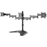 HAGOR 8710 supporto da tavolo per Tv a schermo piatto 68,6 cm (27") Nero Scrivania Nero, Libera installazione, 38,1 cm (15"), 68,6 cm (27"), 100 x 100 mm, Regolazione altezza, Nero