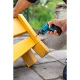 Hazet Mini avvitatore a batteria 9230B-1, punte 1/4", con custodia, Cacciavite blu/Nero