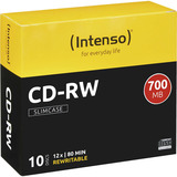 Intenso CD-RW 700 MB, CD supporti vergine 