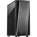 Inter-Tech T-11 Televen Tower Nero Nero, Tower, PC, Nero, ATX, ITX, micro ATX, 16,5 cm, 30,5 cm