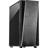Inter-Tech T-11 Televen Tower Nero, Chassis Tower Nero, Tower, PC, Nero, ATX, ITX, micro ATX, 16,5 cm, 30,5 cm