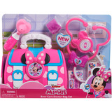 Just Play Disney Junior Minnie Mouse Bow-Care Doctor Bag Set, Elettrodomestico bambini 