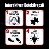 KOSMOS Puzzle giallo Die drei ??? Kids: Attenzione alla trappola viscida 