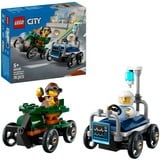 LEGO City 60459 Pack Veicoli da Corsa: Aereo Contro Letto d’Ospedale, Auto Giocattolo con 2 Minifigure, Giochi per Bambini 5+, Giochi di costruzione Auto Giocattolo con 2 Minifigure, Giochi per Bambini 5+, Set da costruzione, 5 anno/i, Plastica, 70 pz, 124 g