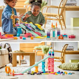 LEGO DUPLO Town Rampe creative con piccole macchinine Set 3 in 1, Giochi di costruzione Giochi Didattici per la Motricità Fine con 2 Auto, Regalo per Bambini 3+, Set da costruzione, 3 anno/i, Plastica, 111 pz, 2,38 kg