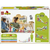 LEGO DUPLO Town Rampe creative con piccole macchinine Set 3 in 1, Giochi di costruzione Giochi Didattici per la Motricità Fine con 2 Auto, Regalo per Bambini 3+, Set da costruzione, 3 anno/i, Plastica, 111 pz, 2,38 kg