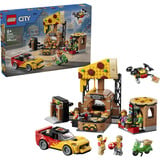 LEGO Esperienza di consegna pizza in città con veicoli, Giochi di costruzione 